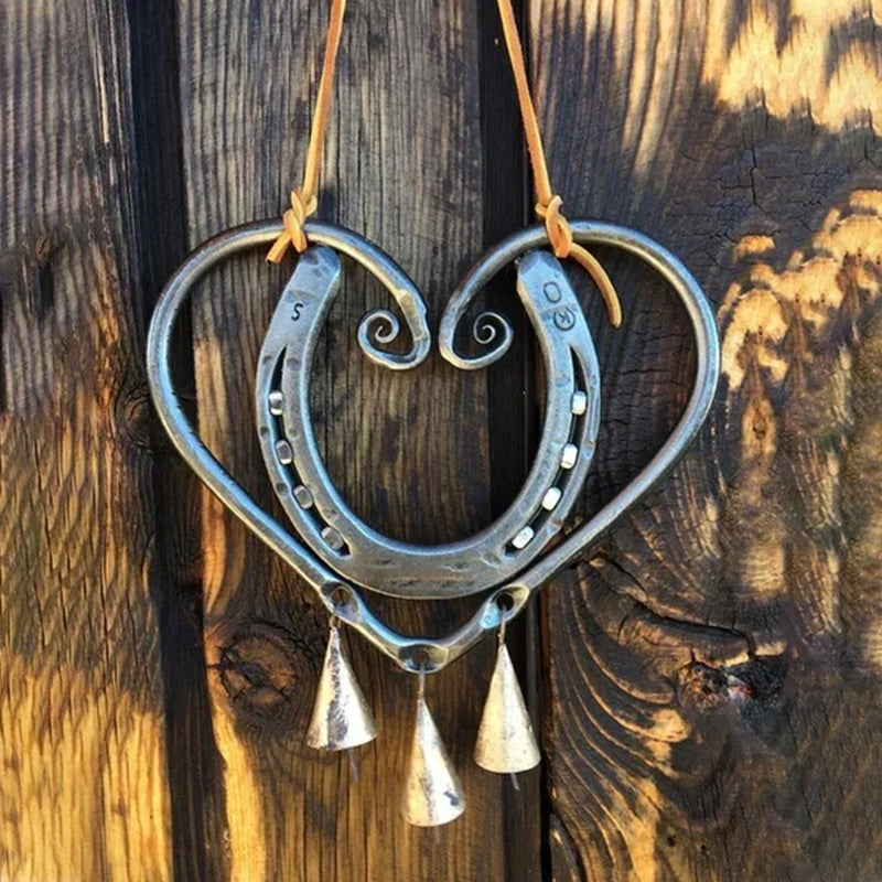 The Horseshoe Heart Wind Chime ❤🐎 (Handmade by Jordan Maynar