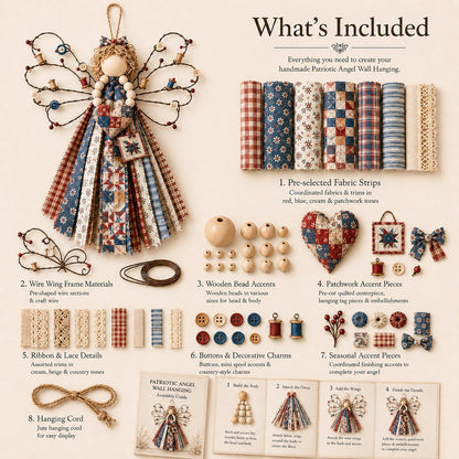 🪽 Angel Fabric Hanging DIY Kit