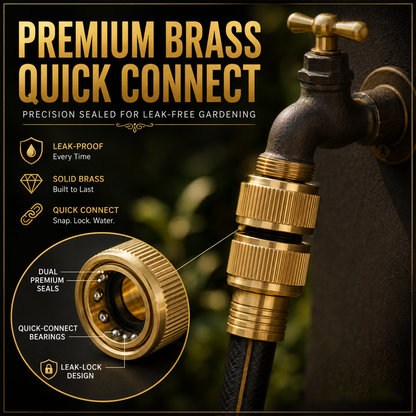 🔥Last Day 60% OFF 🔥🔩Garden Hose Quick Connector