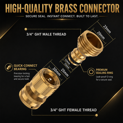 🔥Last Day 60% OFF 🔥🔩Garden Hose Quick Connector
