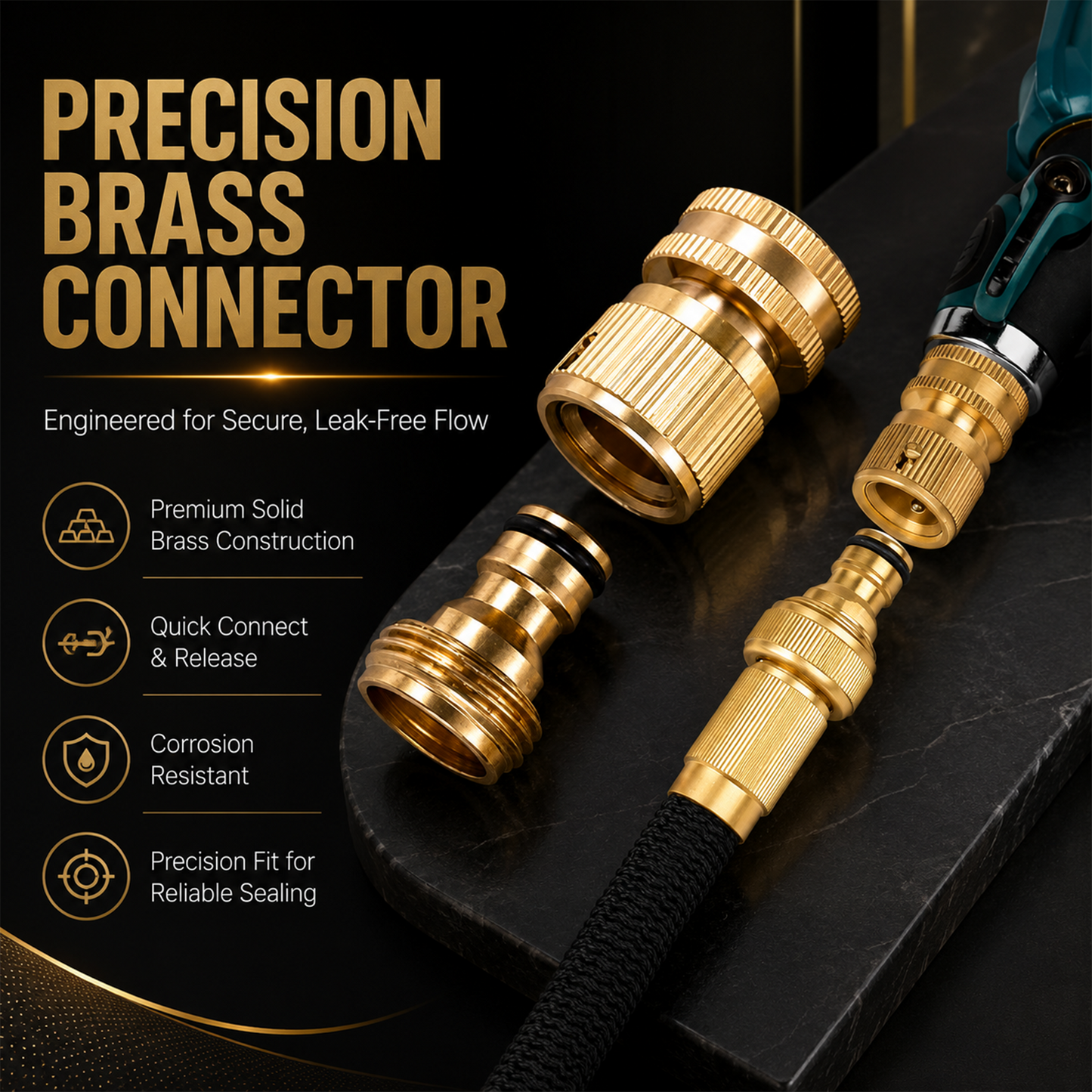 🔥Last Day 60% OFF 🔥🔩Garden Hose Quick Connector