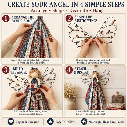 🪽 Angel Fabric Hanging DIY Kit