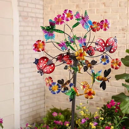 🌸 Spring Sale 🎡 Solar-Powered Wind Spinner for Garden