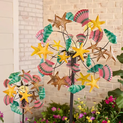 🌸 Spring Sale 🎡 Solar-Powered Wind Spinner for Garden
