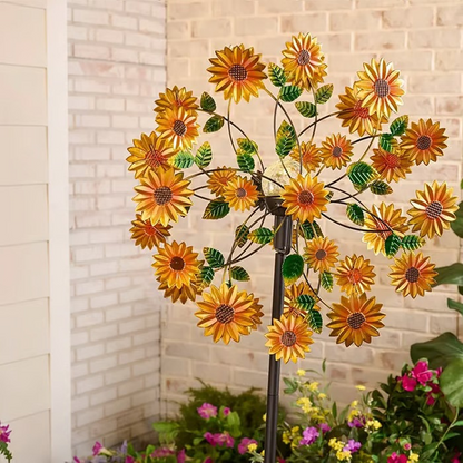 🌸 Spring Sale 🎡 Solar-Powered Wind Spinner for Garden
