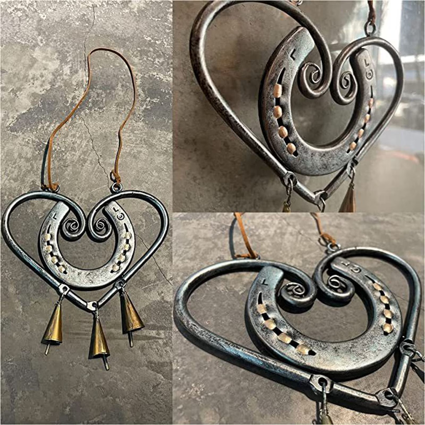 The Horseshoe Heart Wind Chime ❤🐎 (Handmade by Jordan Maynar
