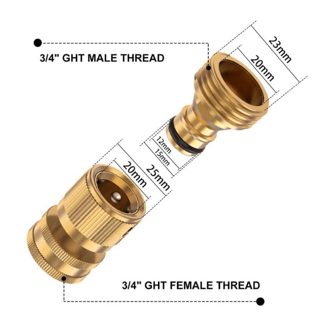 🔥Last Day 60% OFF 🔥🔩Garden Hose Quick Connector